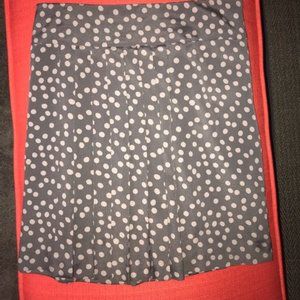 Polkadot Pleated Skirt